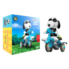 Snoopy Joe Cool (Black with Blue Trike) Cycle Figure Super7