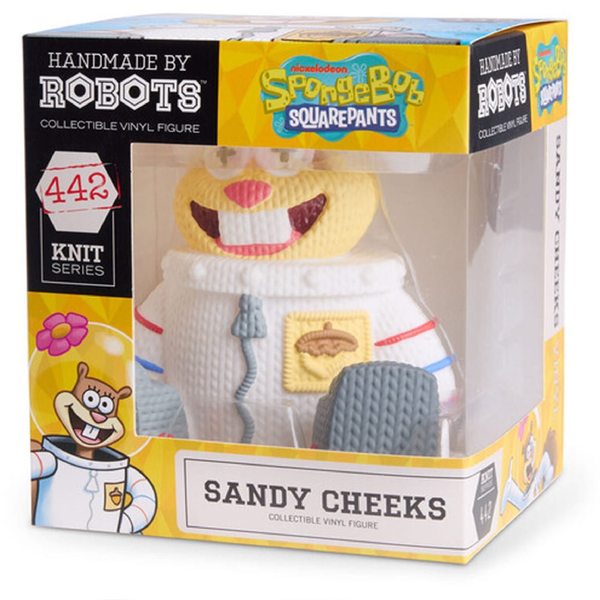 Sandy Cheeks SpongeBob SquarePants  Vinyl Figure #442 Handmade By Robots