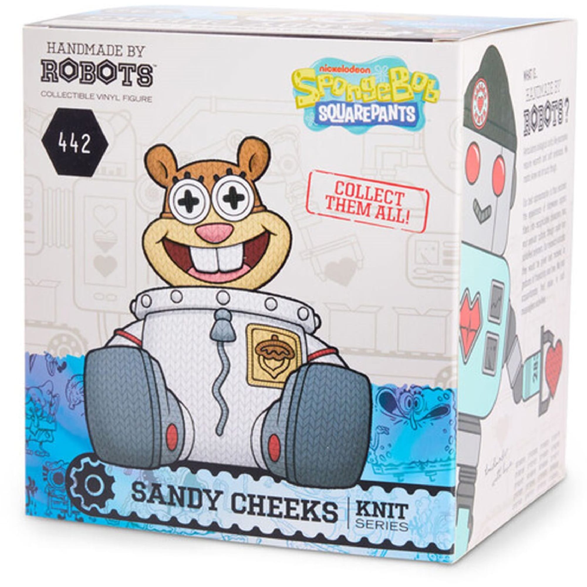 Sandy Cheeks SpongeBob SquarePants  Vinyl Figure #442 Handmade By Robots