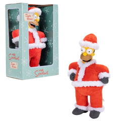 The Simpsons Santa Homer 10-Inch Roto Plush Figure by JAKKS Pacific