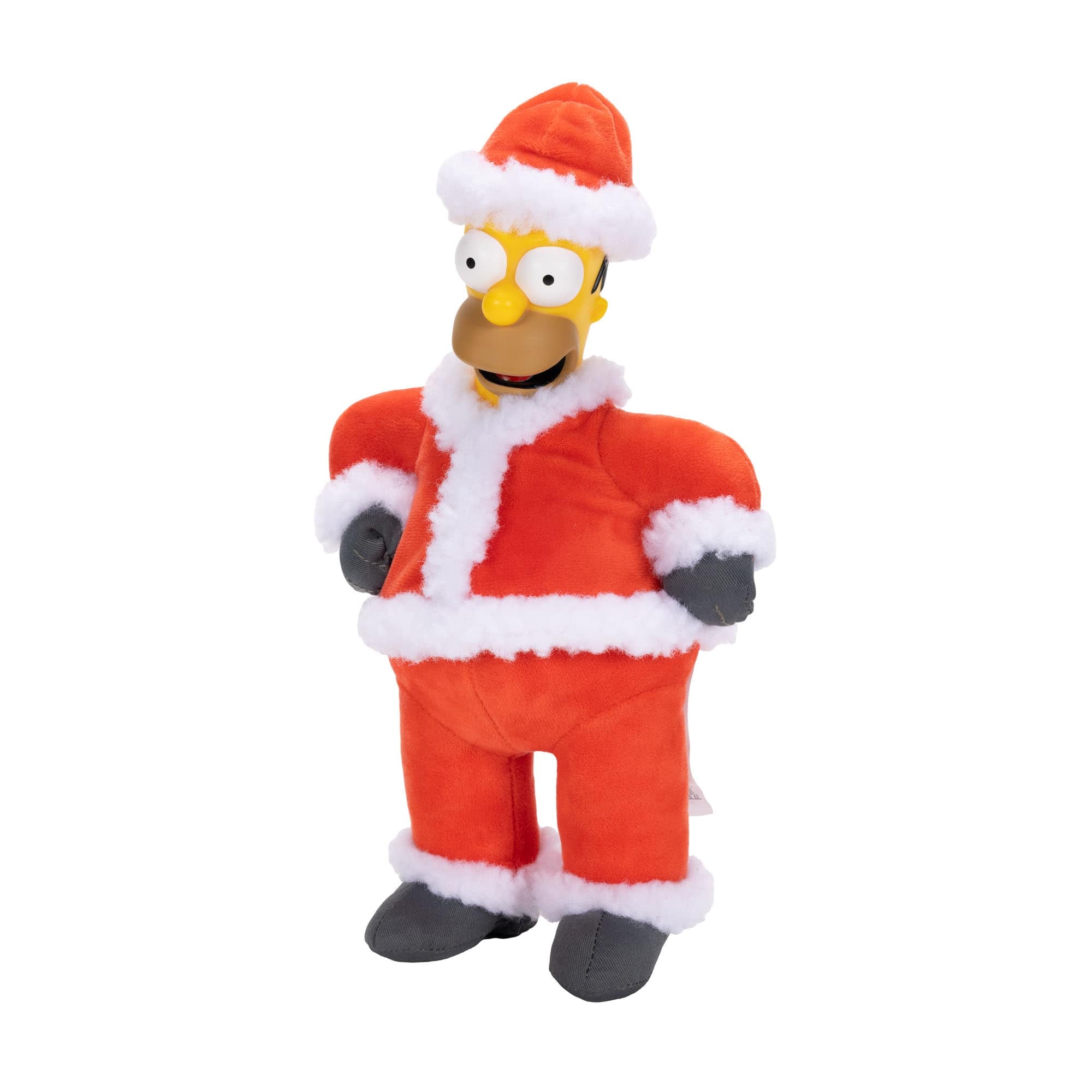 The Simpsons Santa Homer 10-Inch Roto Plush Figure by JAKKS Pacific