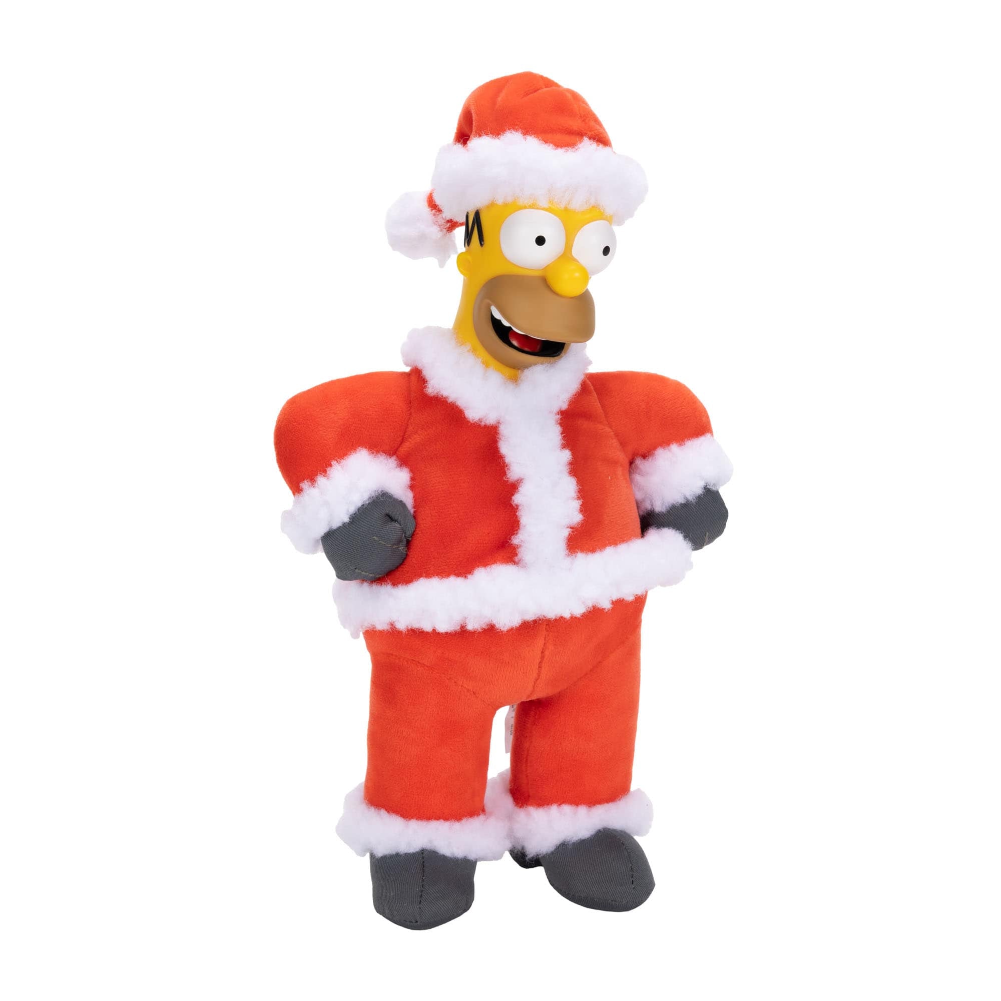 The Simpsons Santa Homer 10-Inch Roto Plush Figure by JAKKS Pacific
