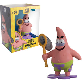 Savage Patrick - Spongebob Squarepants Vinyl Figure by Youtooz