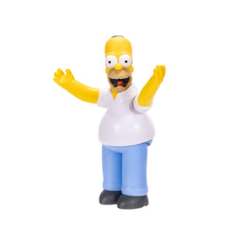 Screaming Homer - The Simpsons 2.5" Figure Wave 6 by Jakks Pacific