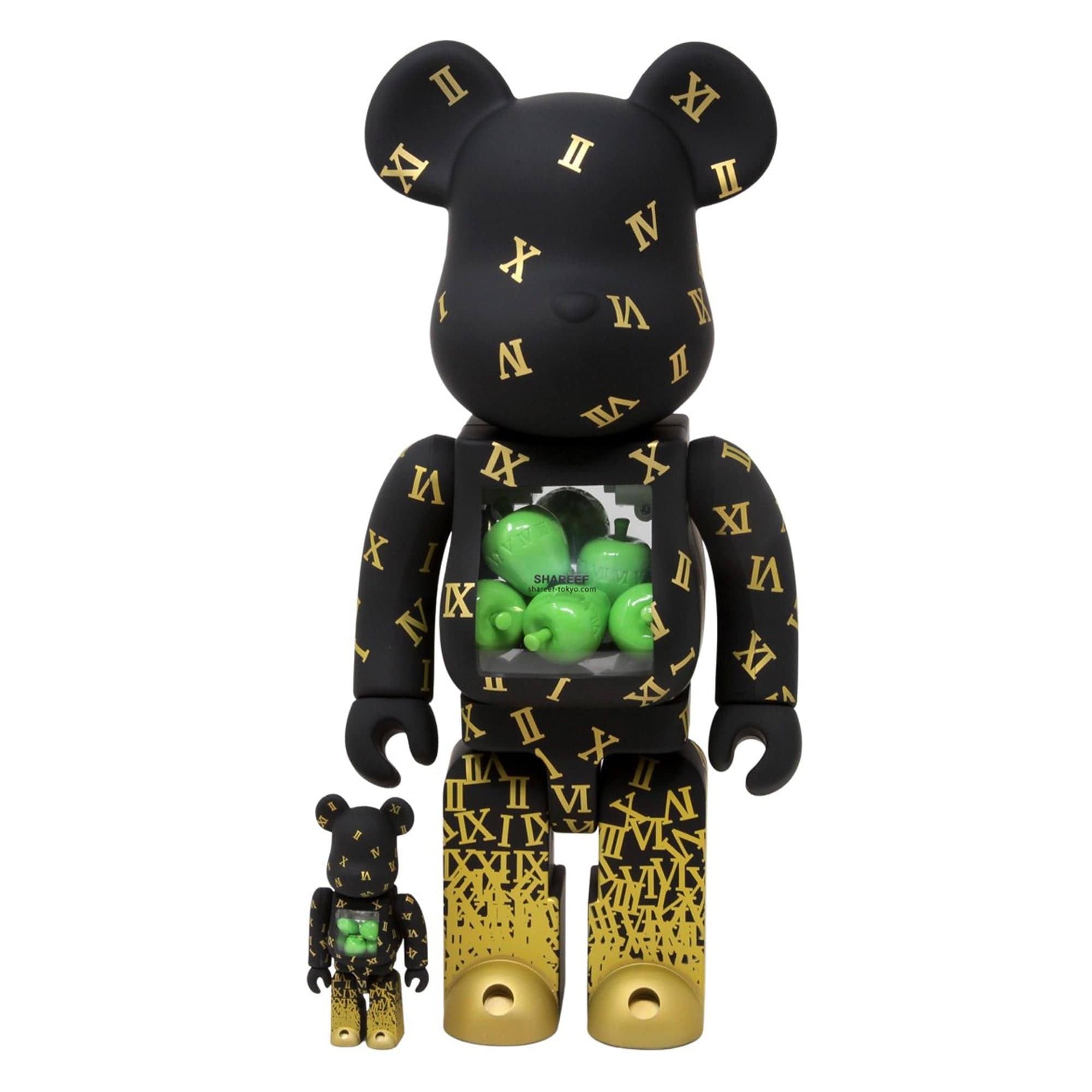 Shareef #3 400% + 100% Bearbrick Combo by Medicom