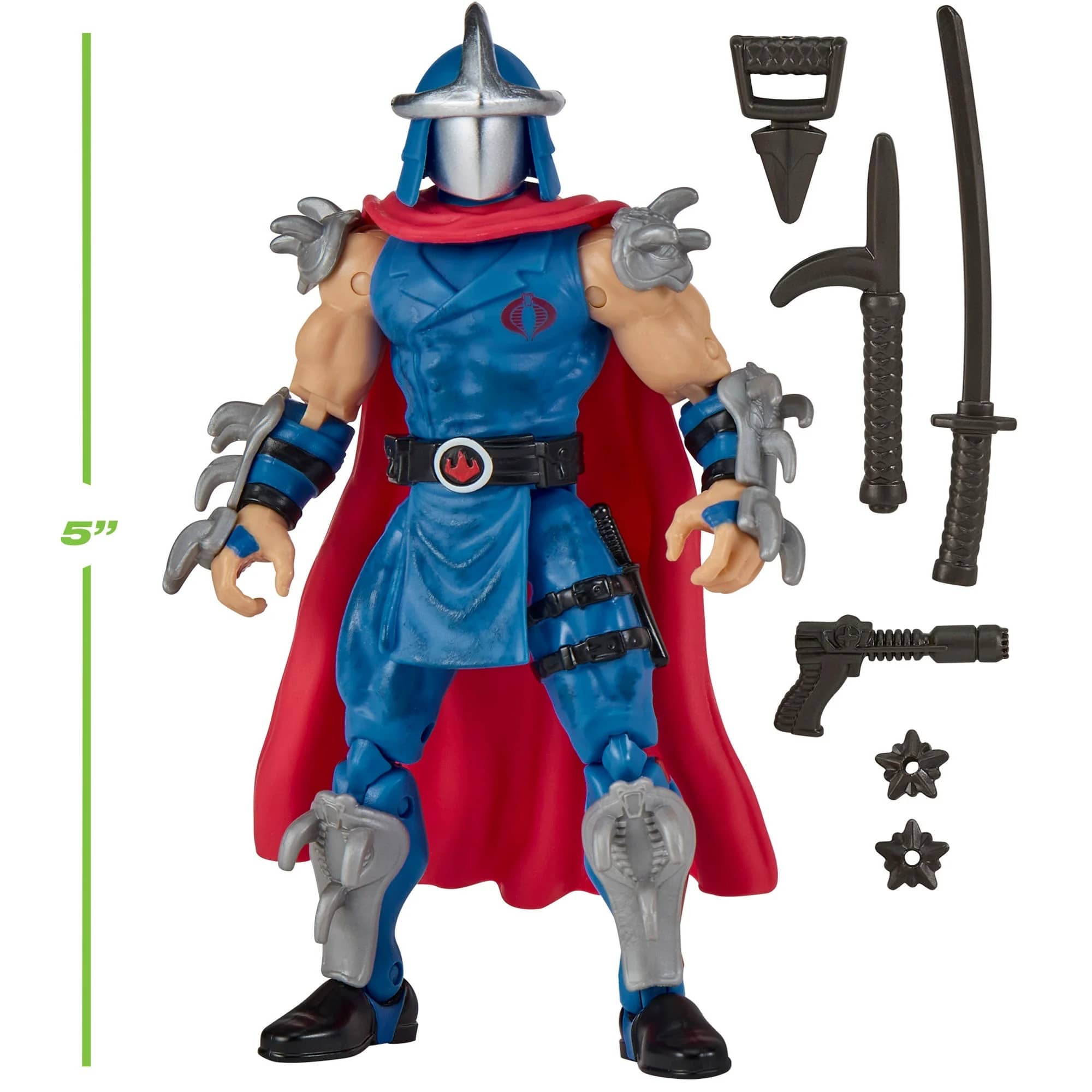Shredder as Cobra Commander - TMNT x G.I. Joe Action Figure with Accessories by Playmates Toys