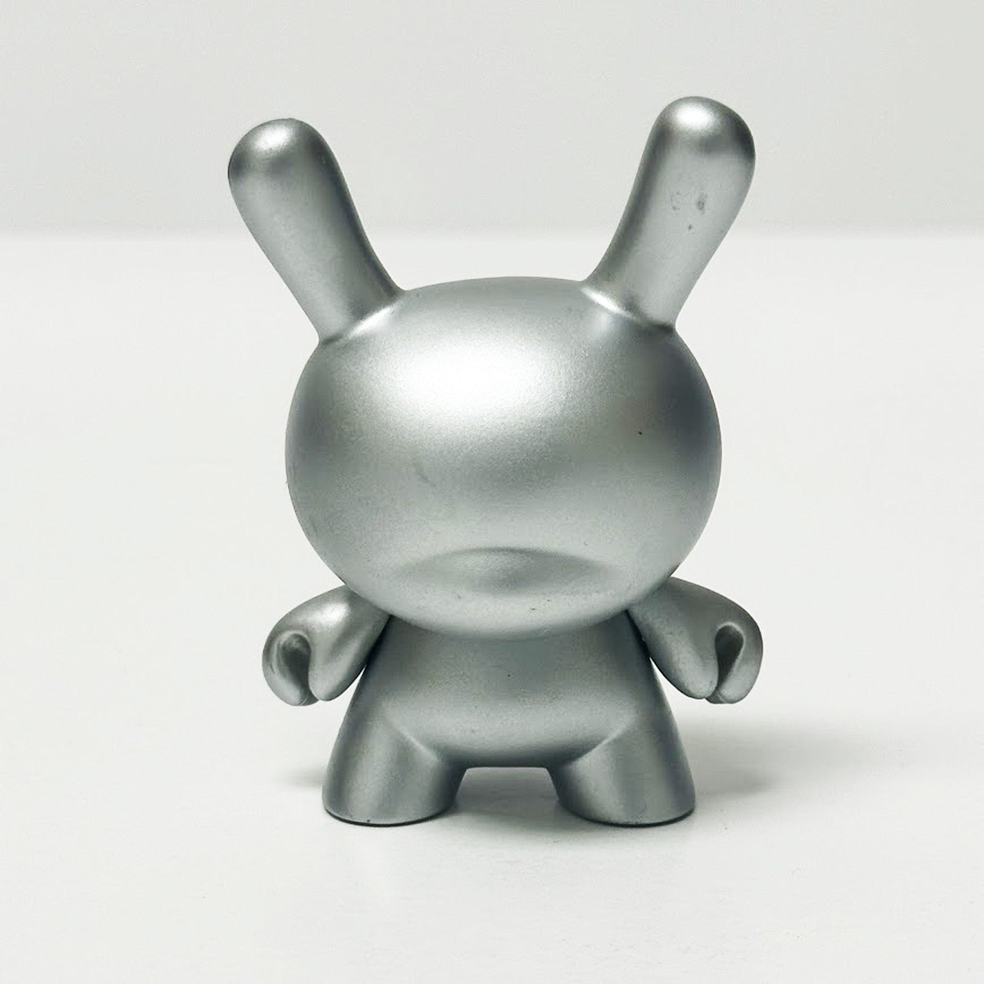 Silver 10 Year Anniversary Dunny by Kidrobot