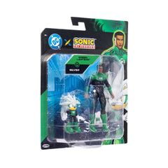 Silver and Green Lantern 5 inch + 2.5 inch Multi Pack Sonic x DC Jakks Pacific