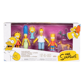 The Simpsons 2.5" inch Scale Family Multipack by Jakks Pacific