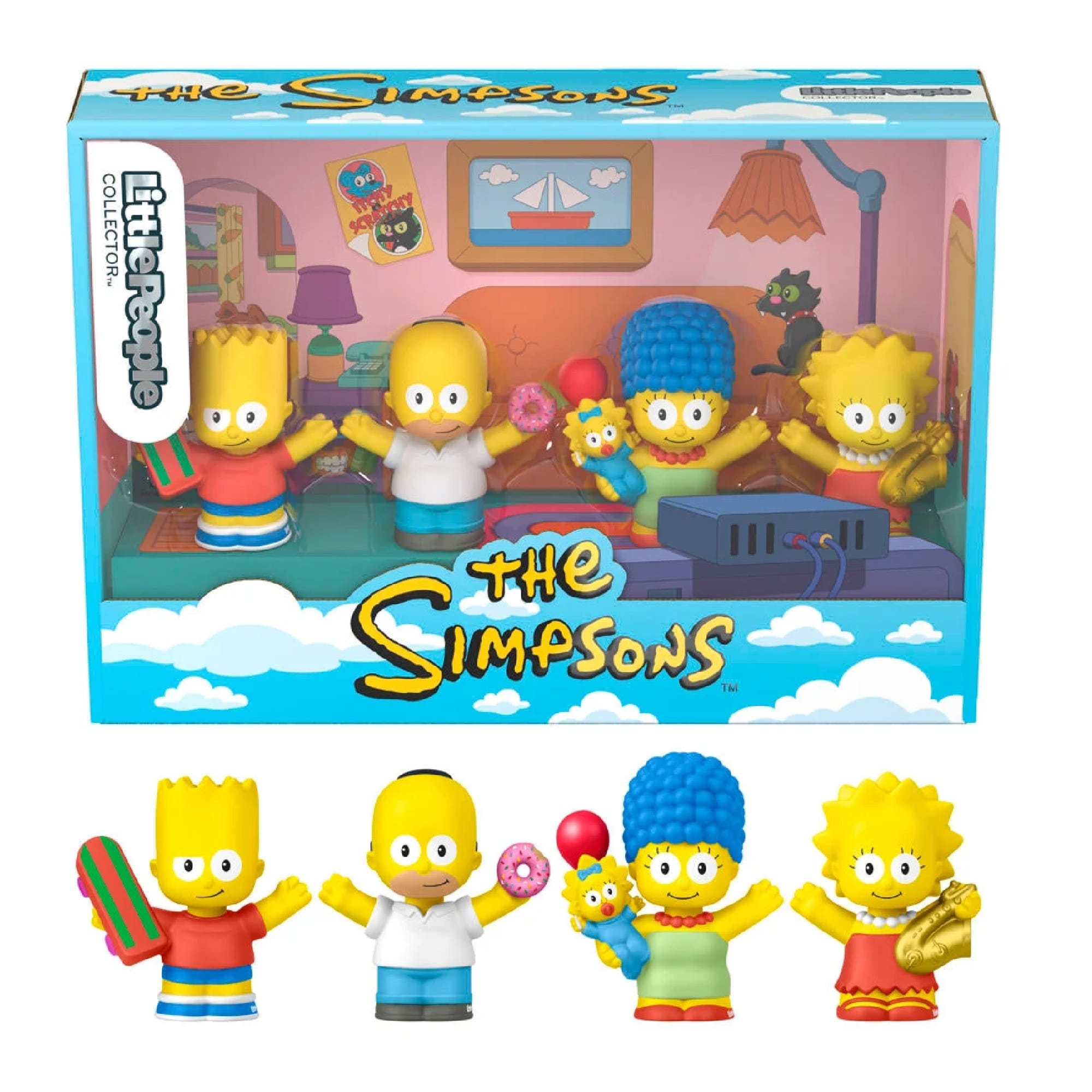 The Simpsons Family - Little People Collector Figure Set by Fisher-Price
