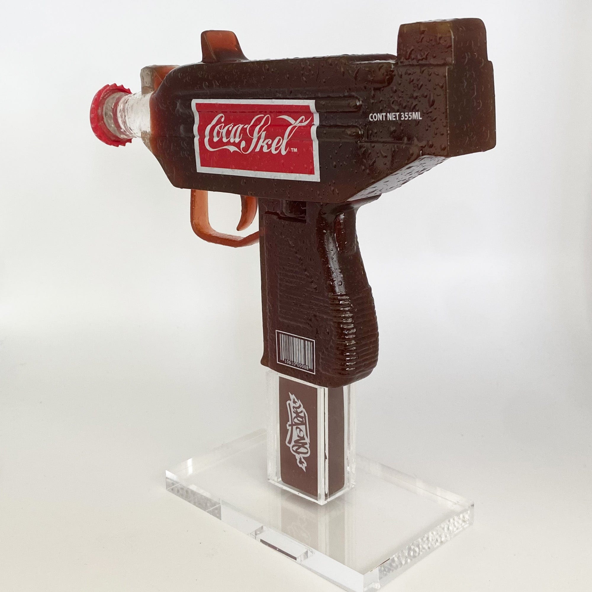 Sket-One's Coca-Sket Uzi Resin Sculpture