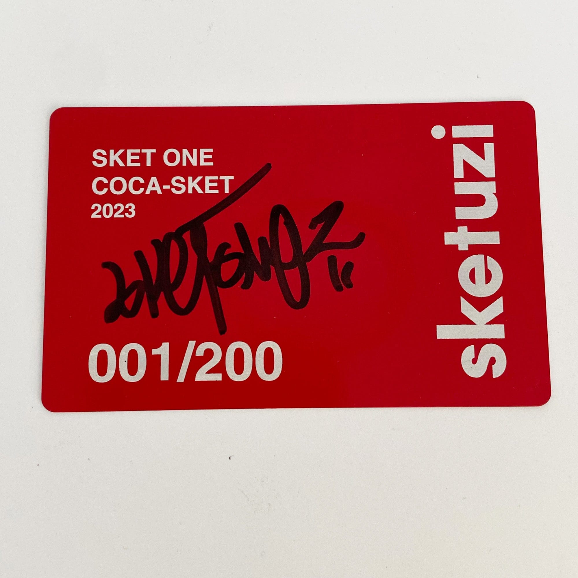 Sket-One's Coca-Sket Uzi Resin Sculpture