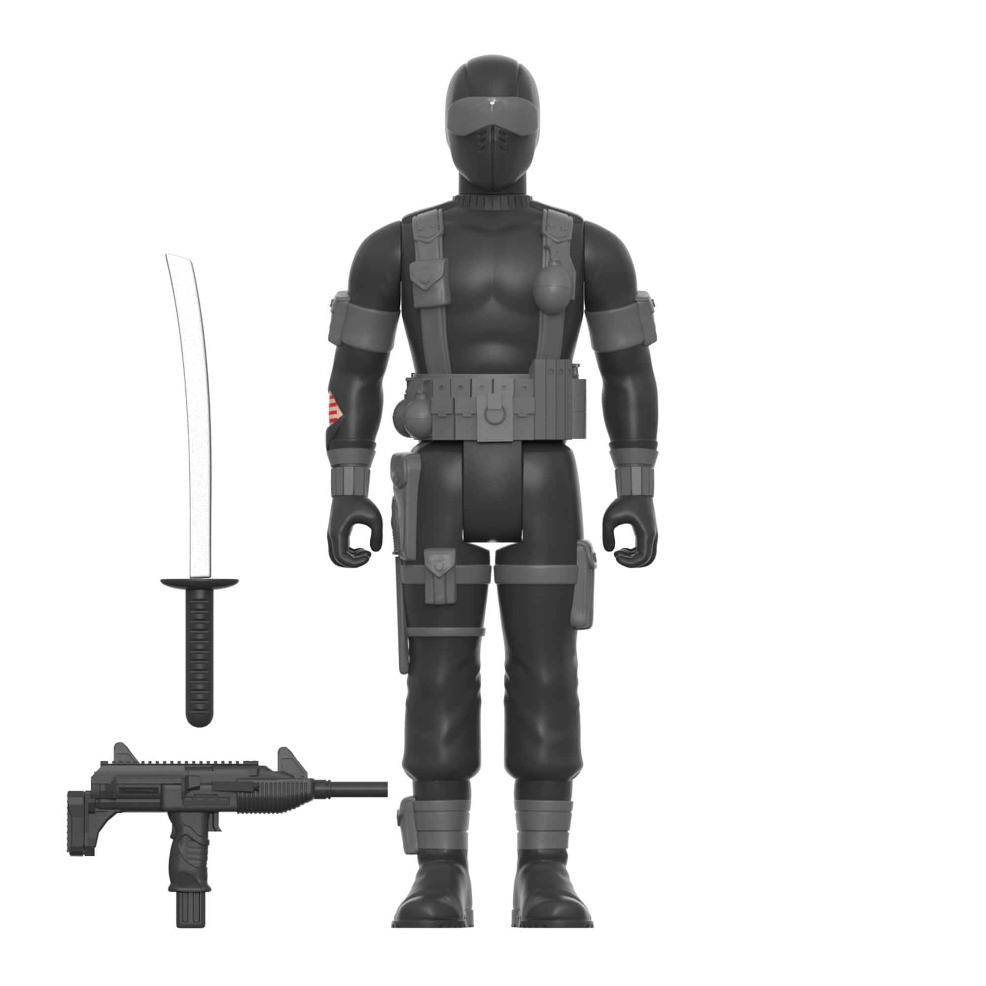 G.I. JOE Snake Eyes Comic Version Wave 2 Reaction Figure by Super7