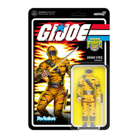 G.I. JOE Snake Eyes Tiger Force Reaction Figure by Super7