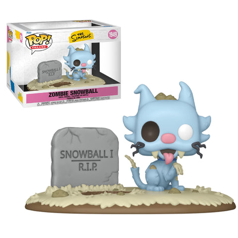 Deluxe Zombie Snowball - The Simpsons Funko Pop! Vinyl Figure