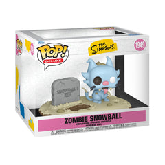 Deluxe Zombie Snowball - The Simpsons Funko Pop! Vinyl Figure