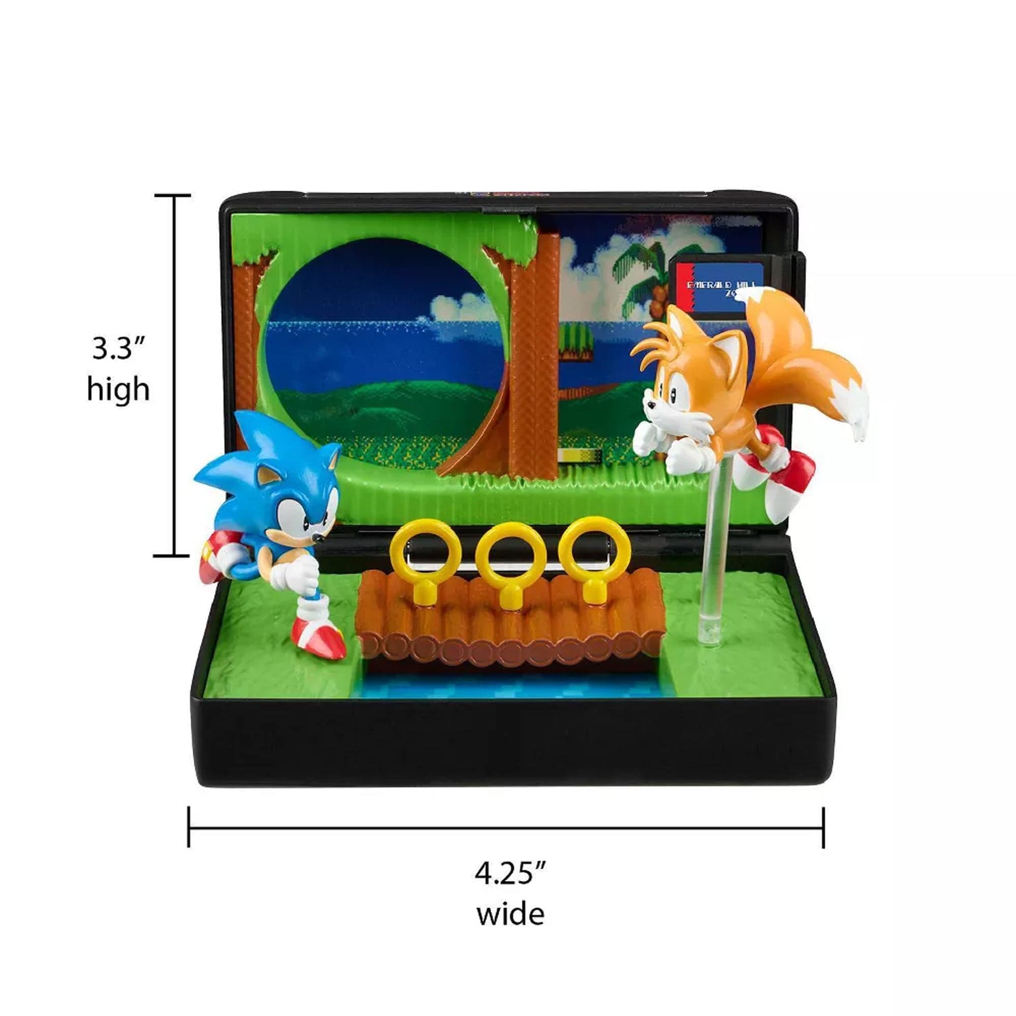 Sonic the Hedgehog 2 SEGA Genesis Collectible Diorama Console Heroes