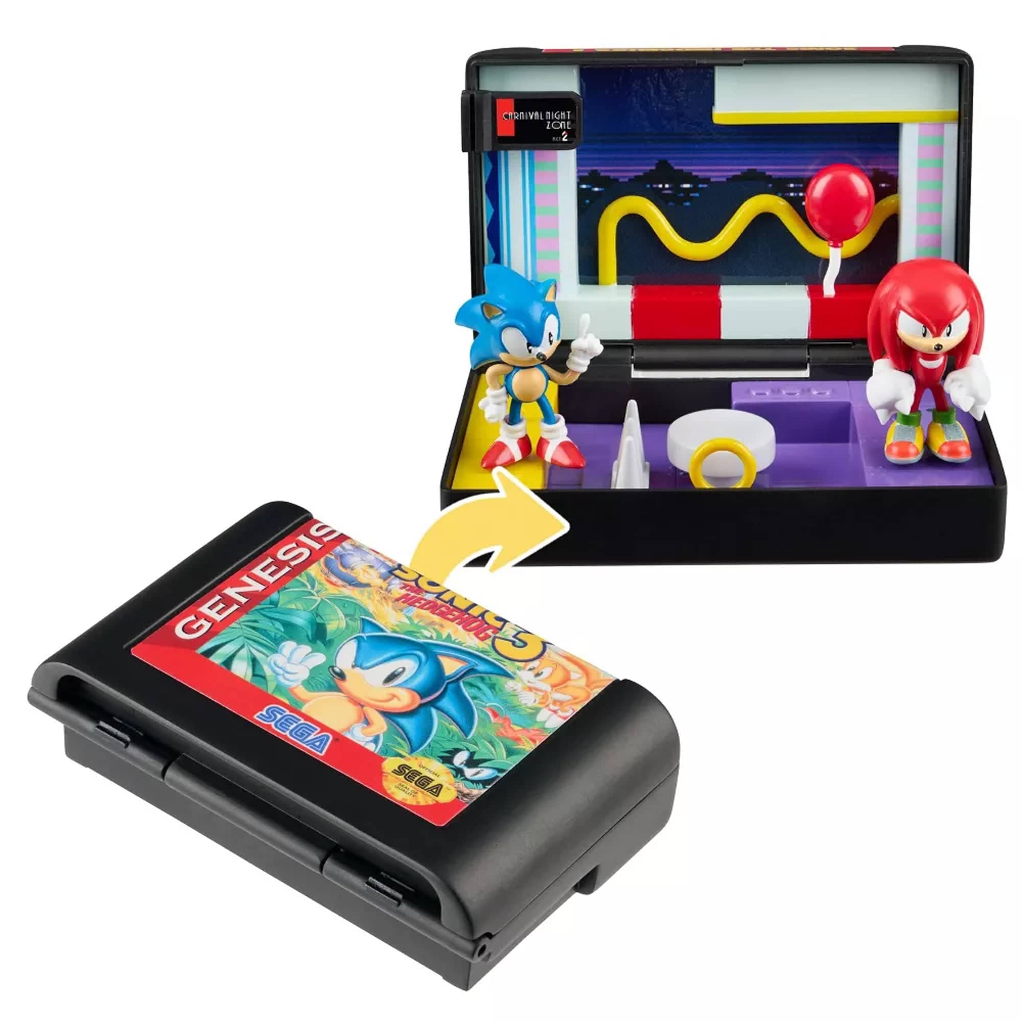 Sonic the Hedgehog 3 SEGA Genesis Collectible Diorama Console Heroes Series