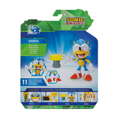 Classic Sonic with Yellow Spring - Sonic the Hedgehog 35th Anniversary 4-Inch Action Figure by JAKKS Pacific