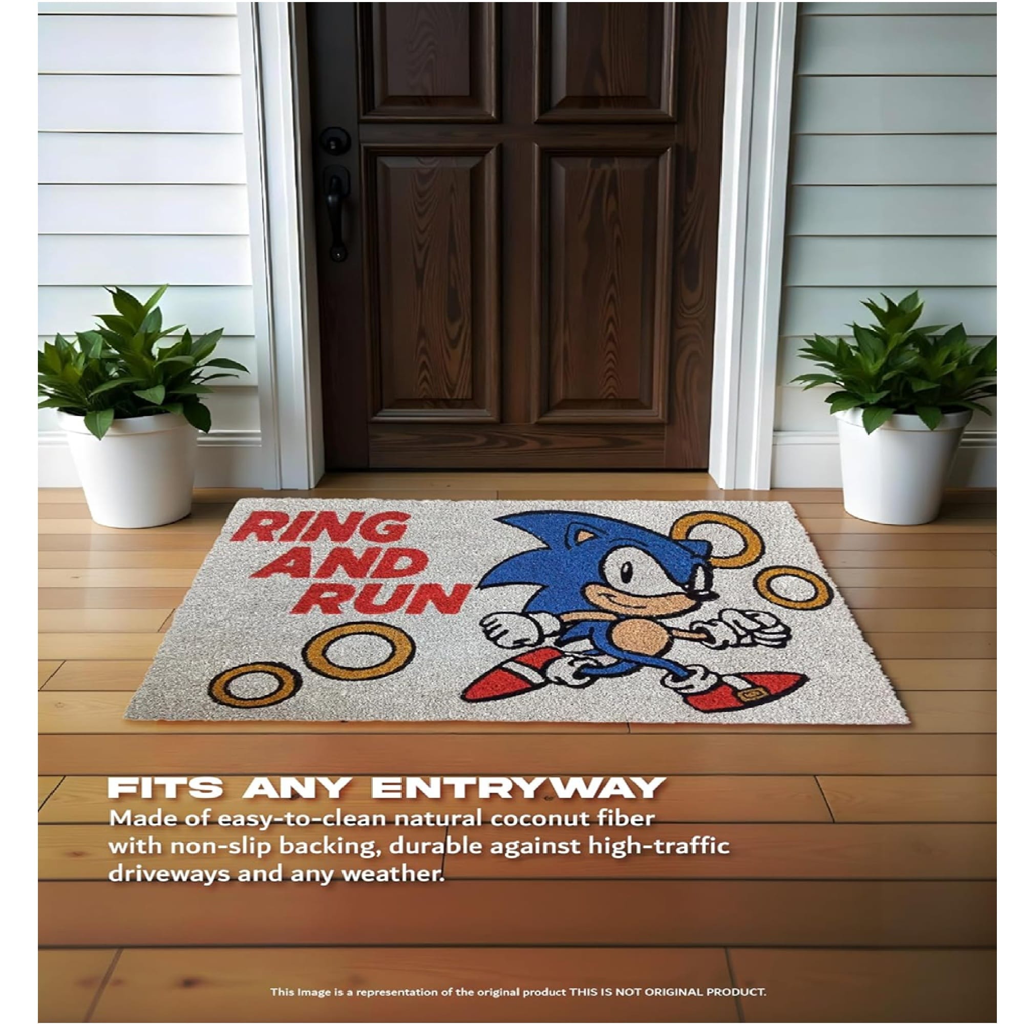 Sonic the Hedgehog Coir Doormat 29