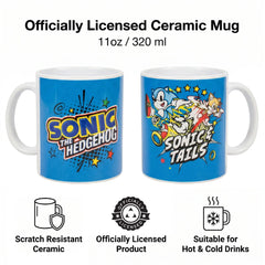 Sonic the Hedgehog Sonic & Tails 11 oz Ceramic Mug