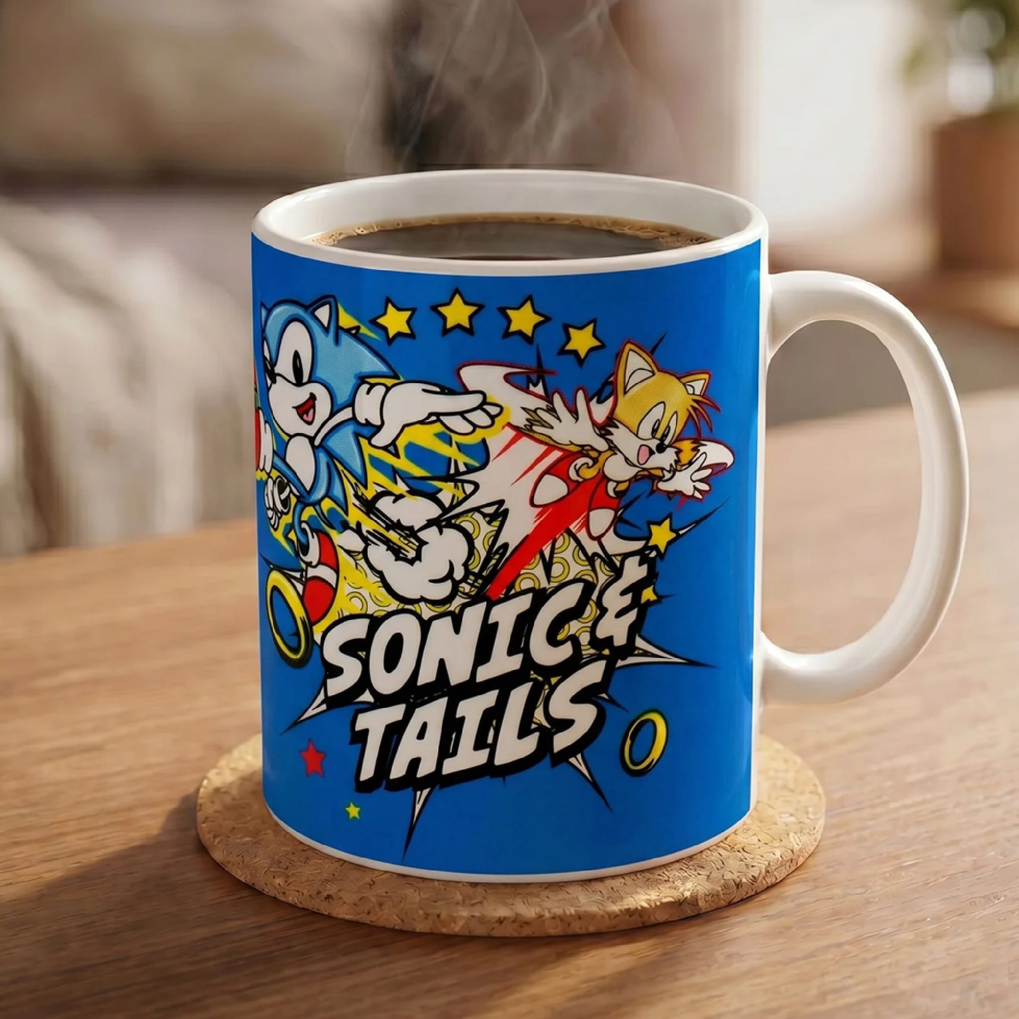 Sonic the Hedgehog Sonic & Tails 11 oz Ceramic Mug