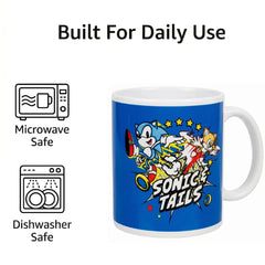 Sonic the Hedgehog Sonic & Tails 11 oz Ceramic Mug