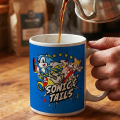 Sonic the Hedgehog Sonic & Tails 11 oz Ceramic Mug