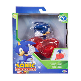 Running Sonic Feature Figure Wave 1 - Sonic the Hedgehog 35th Anniversary Jakks Pacific