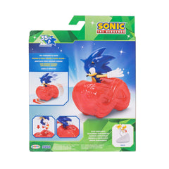 Running Sonic Feature Figure Wave 1 - Sonic the Hedgehog 35th Anniversary Jakks Pacific