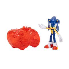 Running Sonic Feature Figure Wave 1 - Sonic the Hedgehog 35th Anniversary Jakks Pacific