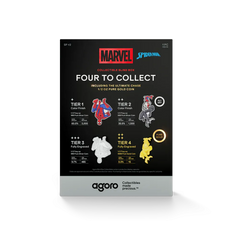 Marvel Spider-Man Transforms 1/2 oz Silver Coin Blind Box by Agoro