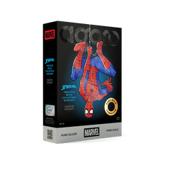 Marvel Spider-Man Transforms 1/2 oz Silver Coin Blind Box by Agoro