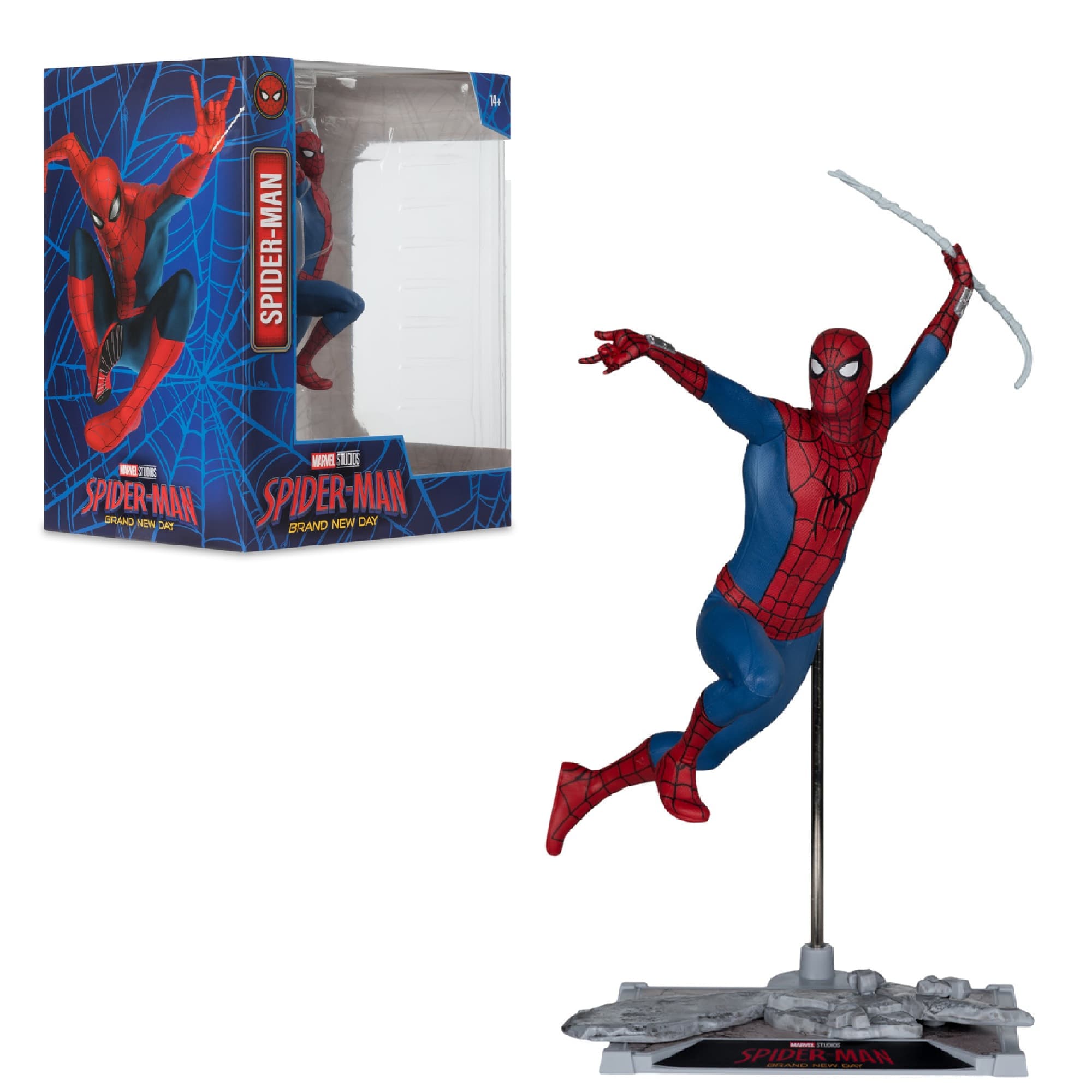 Spider-Man (Marvel Studios: Spider-Man Brand New Day) 1:10 Scale Collectible Figure by McFarlane Toys