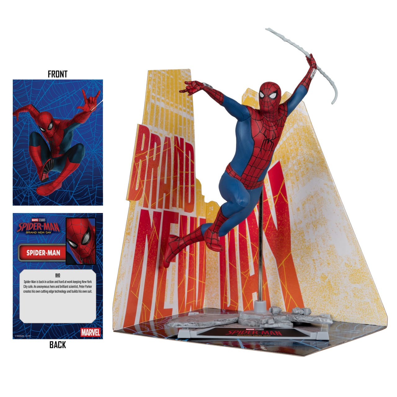 Spider-Man (Marvel Studios: Spider-Man Brand New Day) 1:10 Scale Collectible Figure by McFarlane Toys