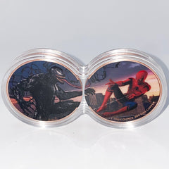 Spiderman Vs Venom DuoStack Colorized 2x1oz Copper Coin Set