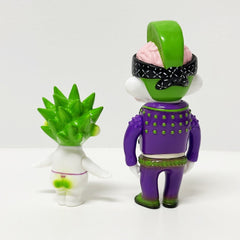 Punk Rock Boy & Baby Sofubi Figure Set by Suicidal Tendencies x Black Book Toy