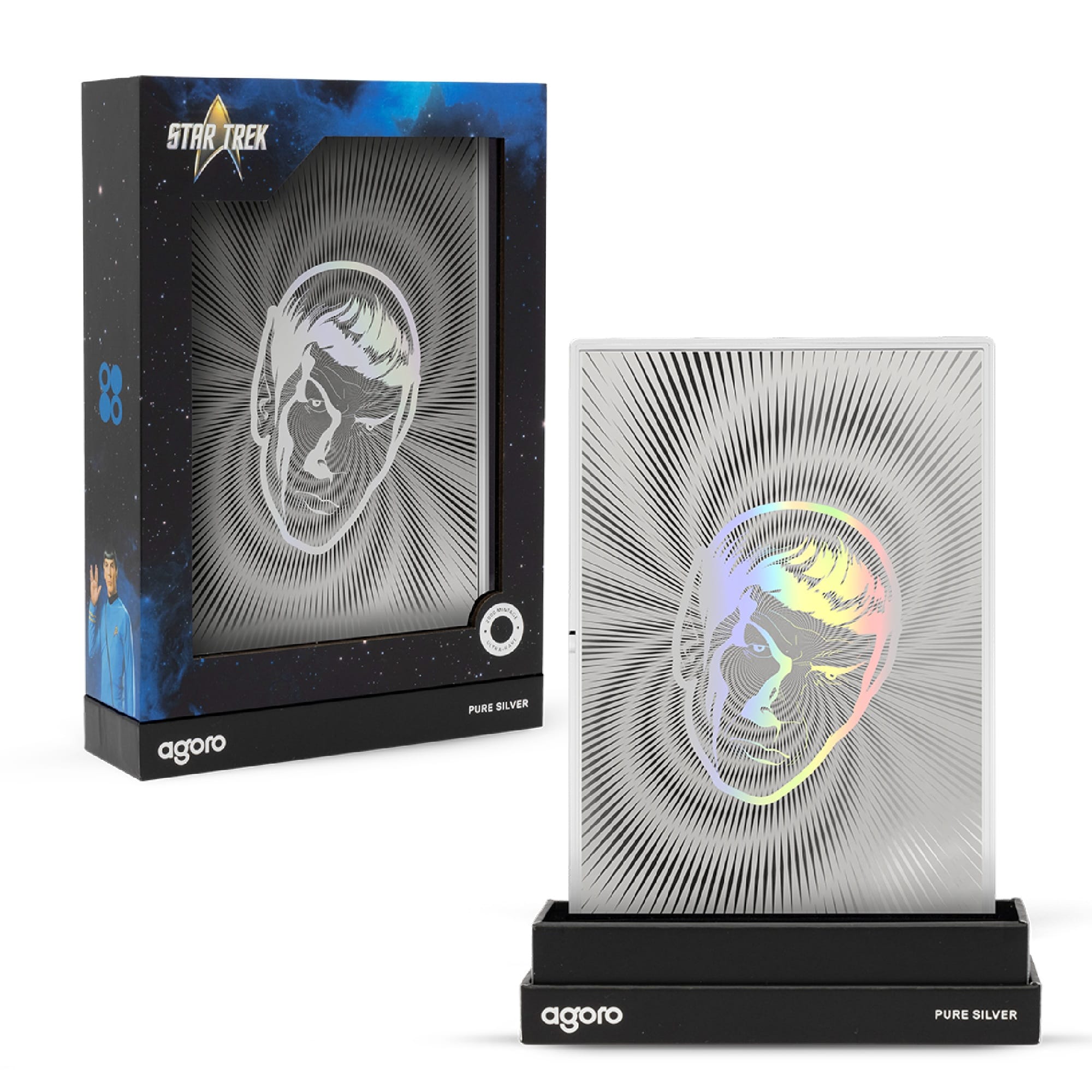 Star Trek - Spok 5gram Silver Collectible Foil by Agoro