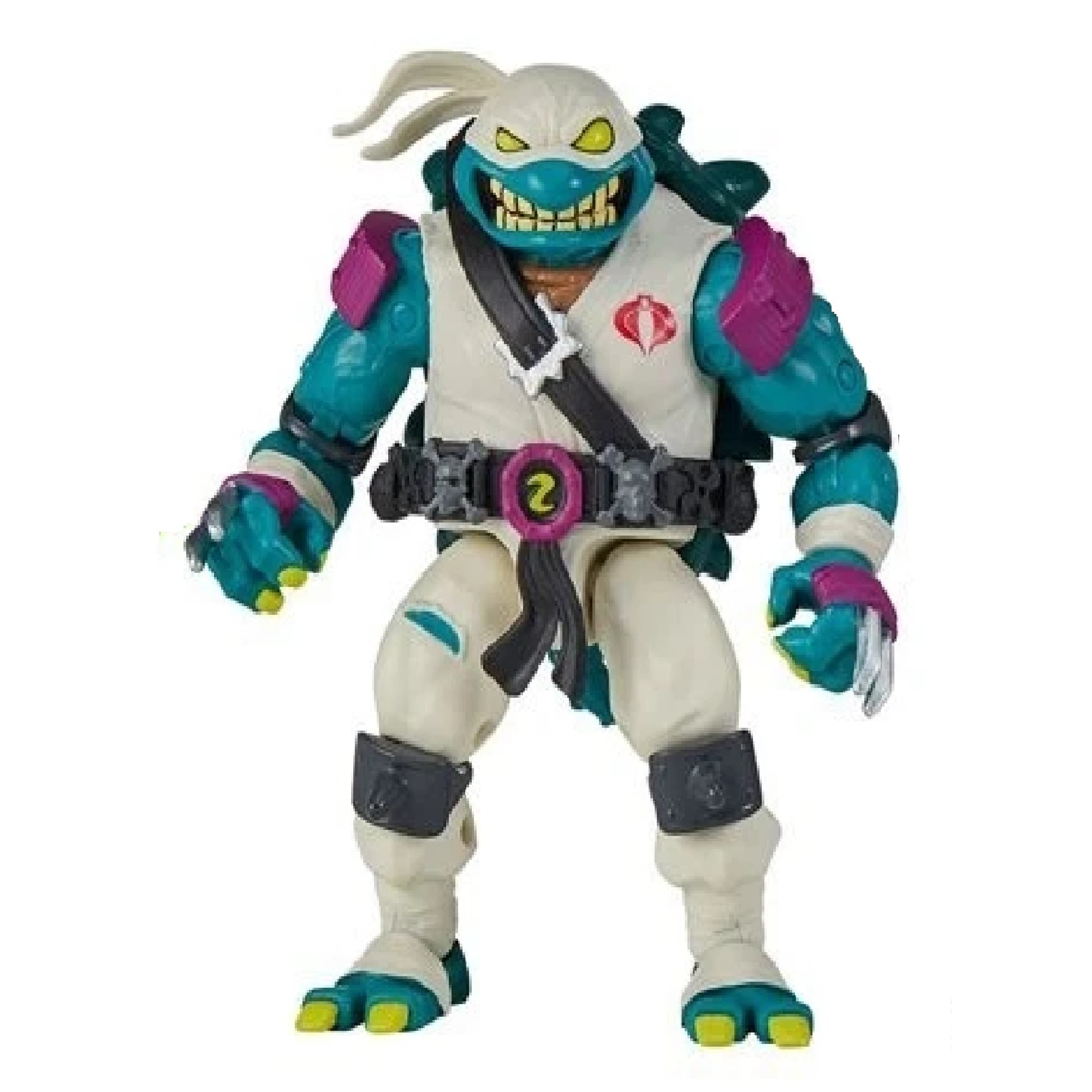 Slash x Storm Shadow - TMNT x G.I. Joe Action Figure with Accessories by Playmates Toys
