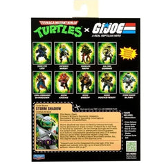 Slash x Storm Shadow - TMNT x G.I. Joe Action Figure with Accessories by Playmates Toys