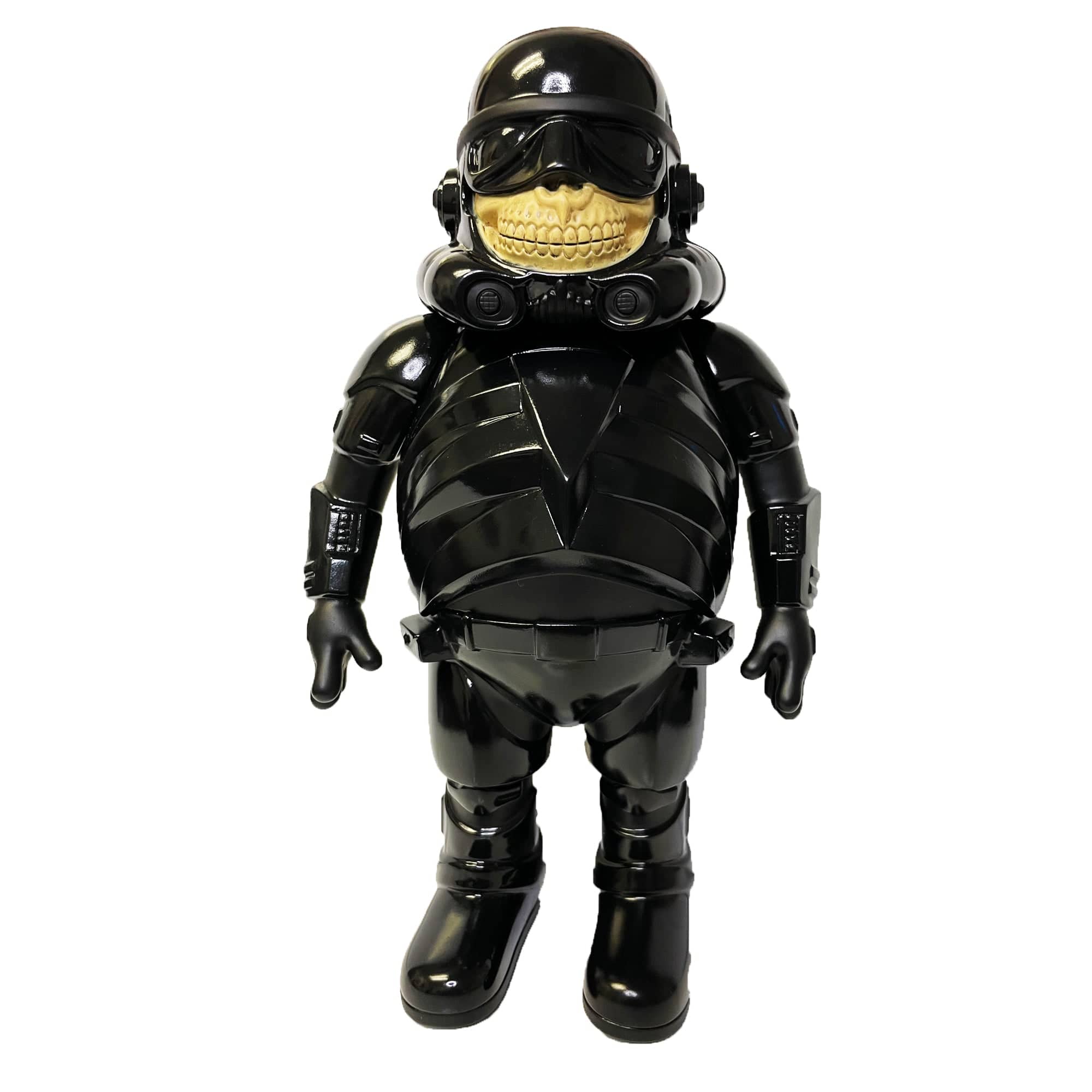 Black Stormtrooper Police Grin by Madeby Monsters x Ron English Popaganda
