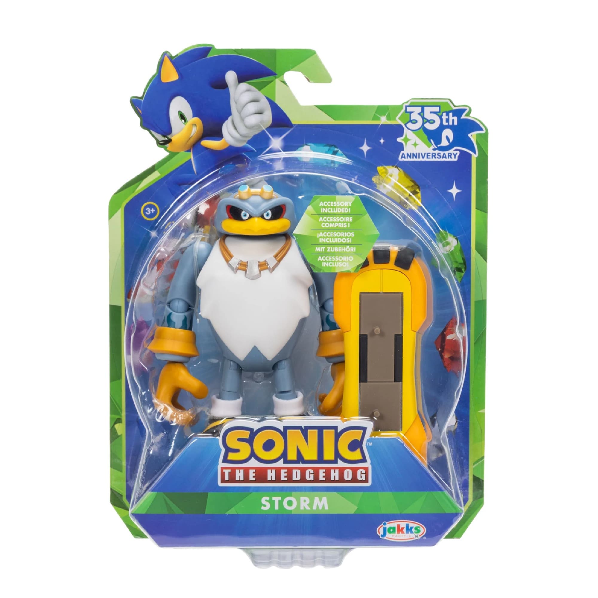 Storm - Sonic the Hedgehog 35th Anniversary 4-Inch Action Figure by JAKKS Pacific