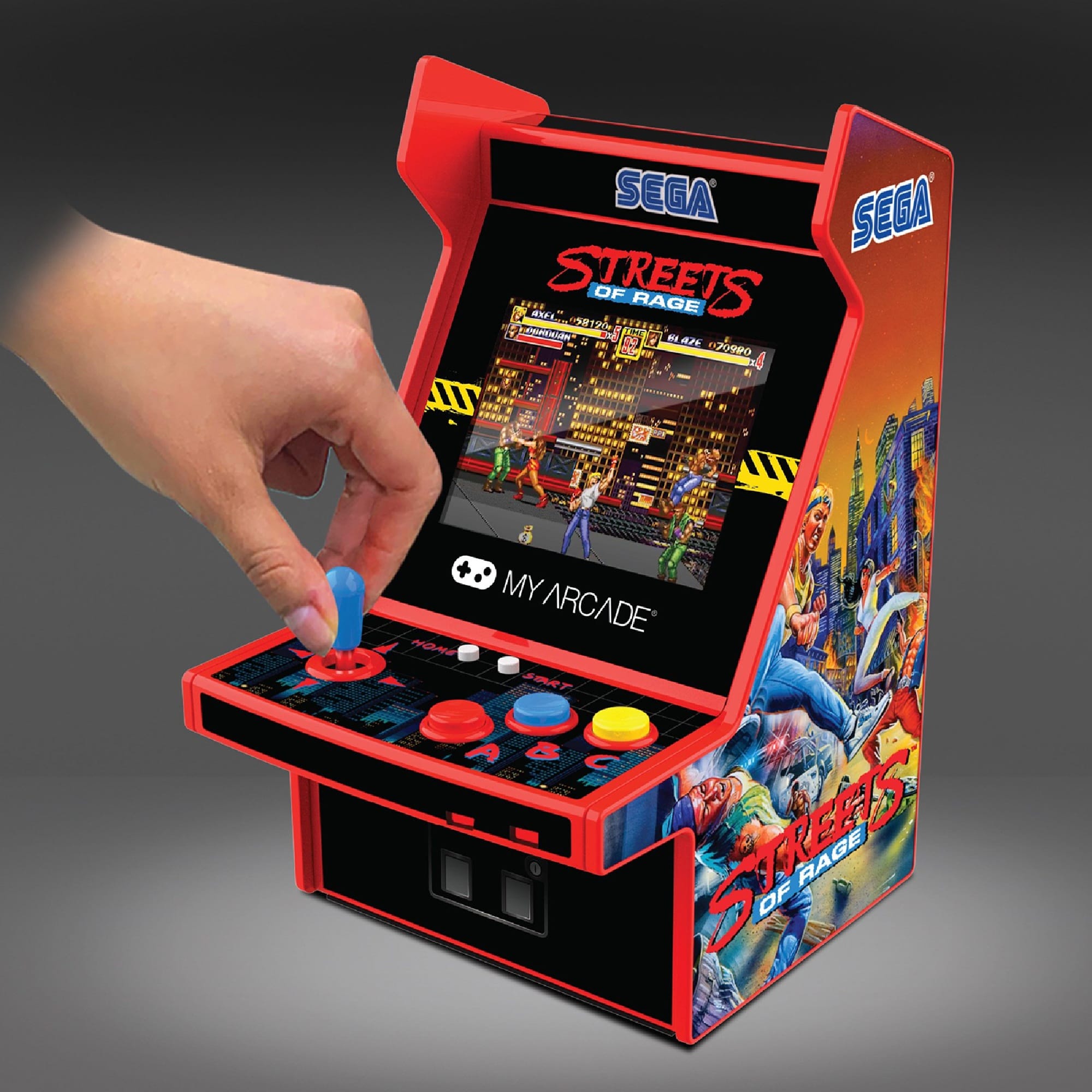 Streets of Rage Micro Player Pro Portable Retro Tabletop by My Arcade