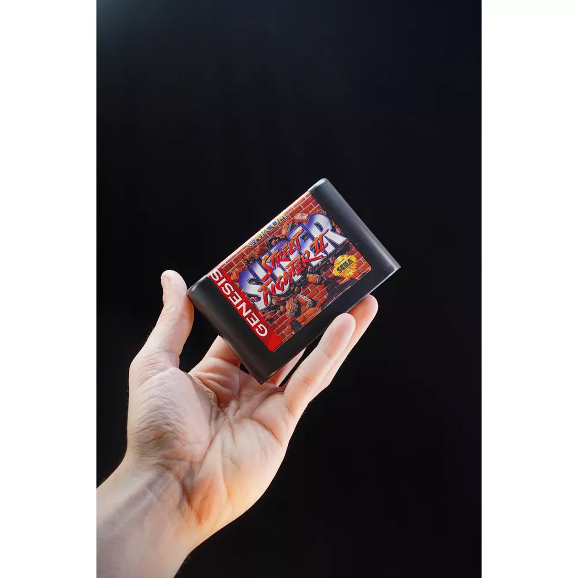 Super Street Fighter II SEGA Genesis Collectible Diorama Console Heroes