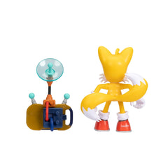 Tails with Miles Electric - Sonic the Hedgehog 35th Anniversary 4-Inch Action Figure by JAKKS Pacific
