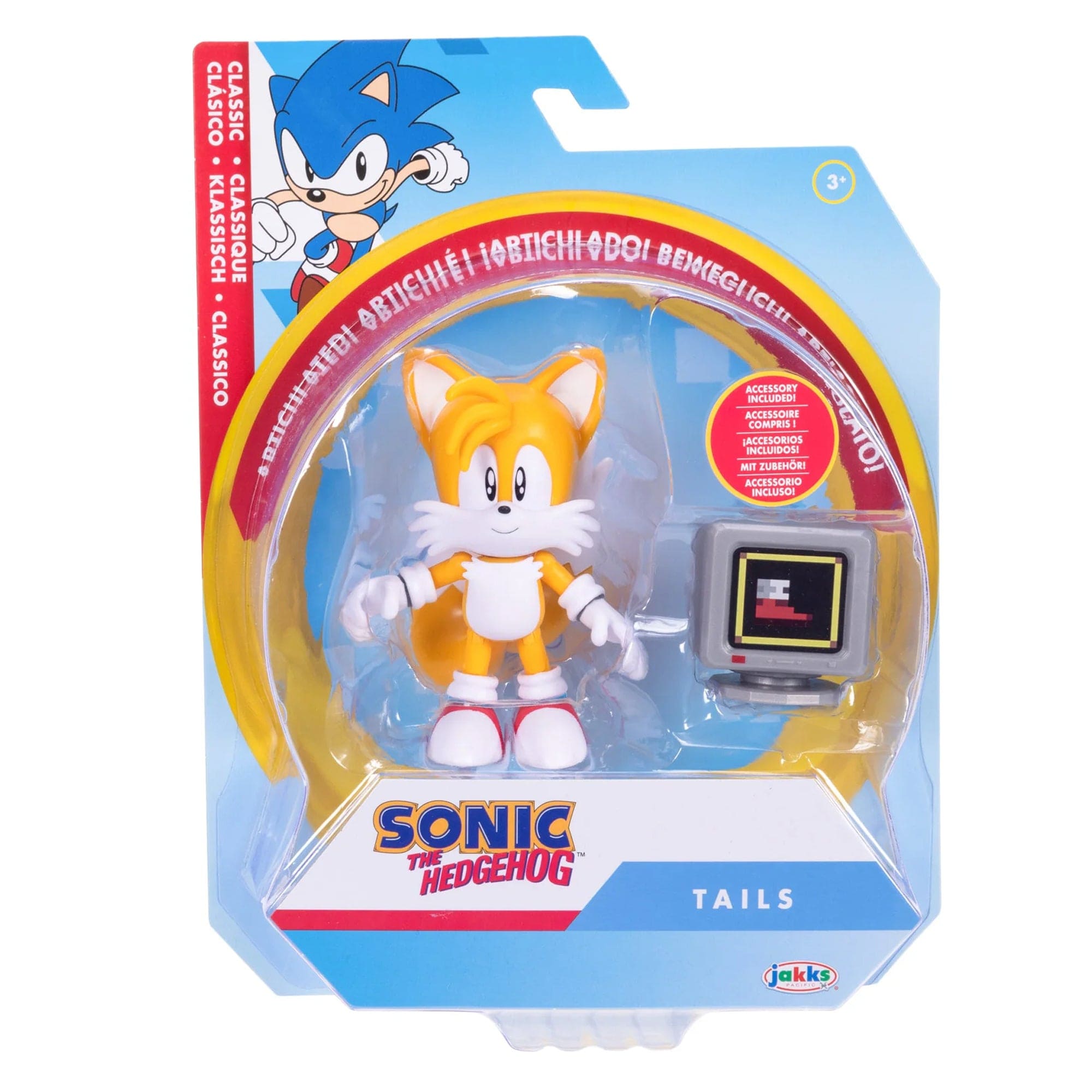 JAKKS PACIFIC 2022 ソニック・ザ・ヘッジホッグ テイルズ 2022 JAKKS Pacific Sonic the Hedgehog 2.75in Figure: CLASSIC