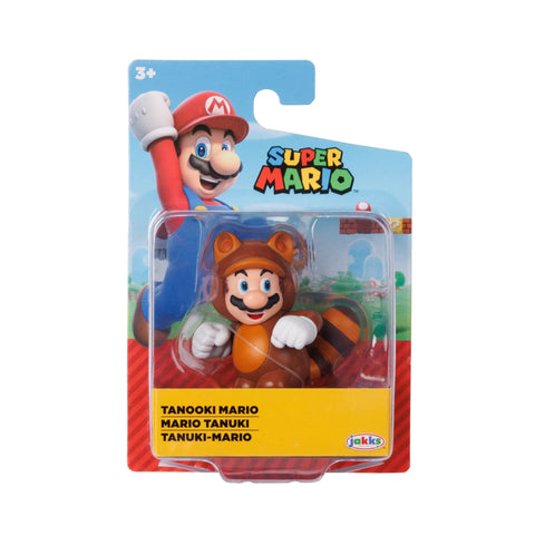 Tanooki Mario Wave 52 Super Mario Bros 2.5" Figure by Jakks Pacific