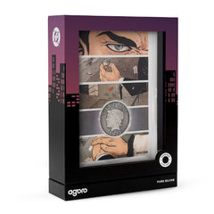 Two Face's Coin Batman DC Comics Collectible Silver Set by Agoro