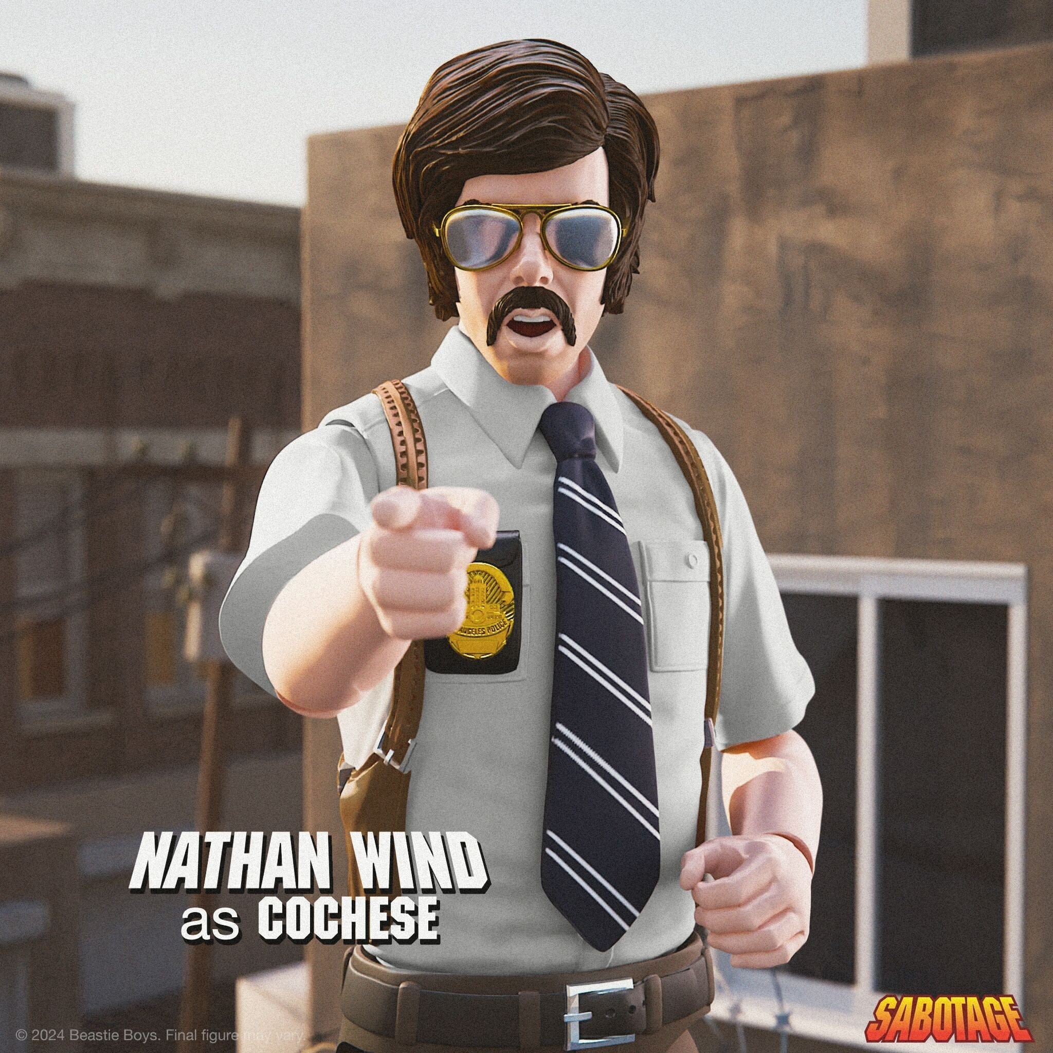 Nathan Wind as Cochese - Beastie Boys Sabotage Ultimates