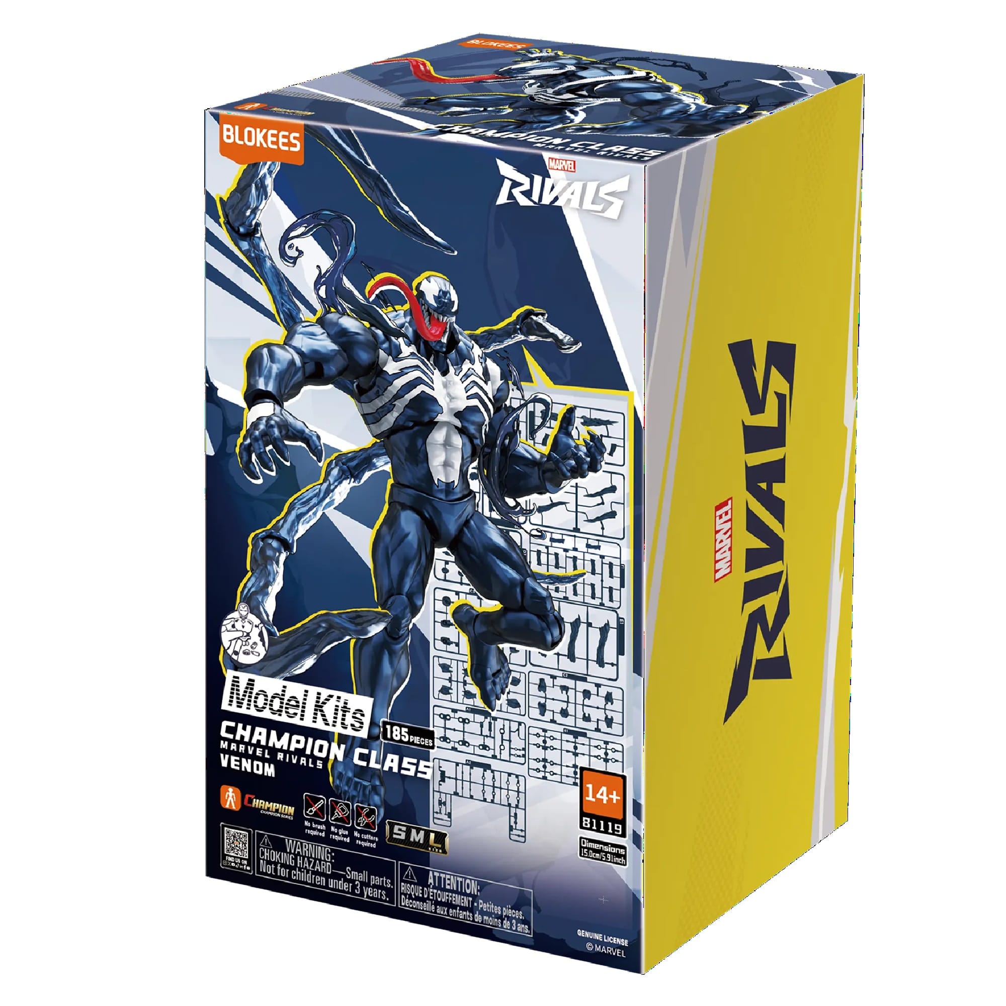 Venom - Marvel Rivals Champion Class 07 Model Kit by Blokees